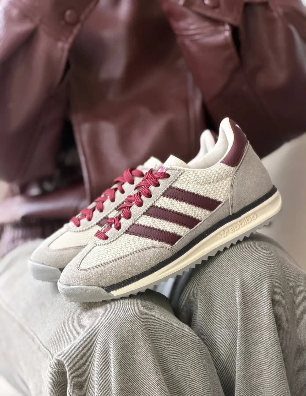 adidas Bege e Vinho