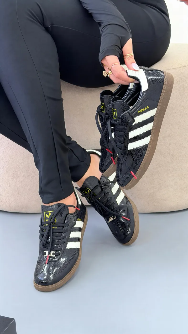 adidas Samba Preto Verniz